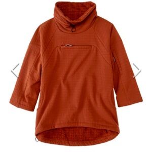 Title Nine Off The Grid Long Pullover Rust Size Medium
